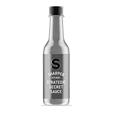 Black & White Sharper bottle sauce - FOC