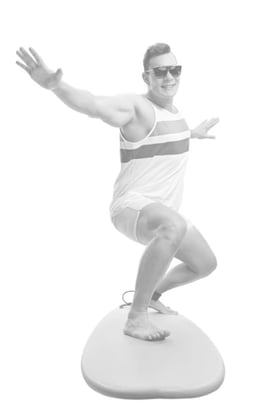 Man surfing