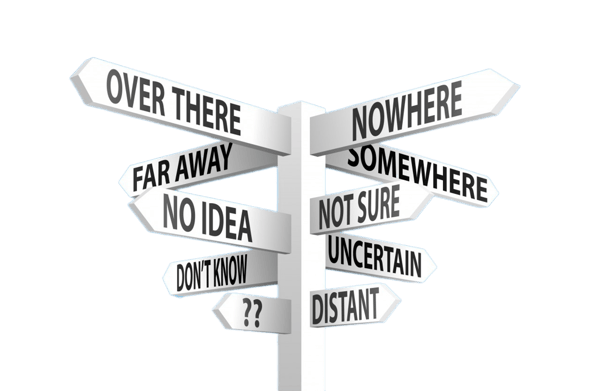 Sign to nowhere