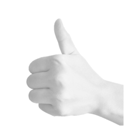 a big thumbs up